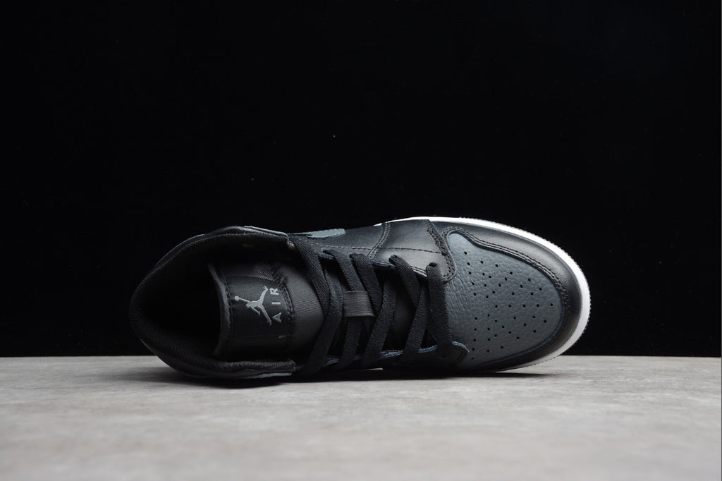Air Jordan 1 Mid GS 'Black Dark Grey'