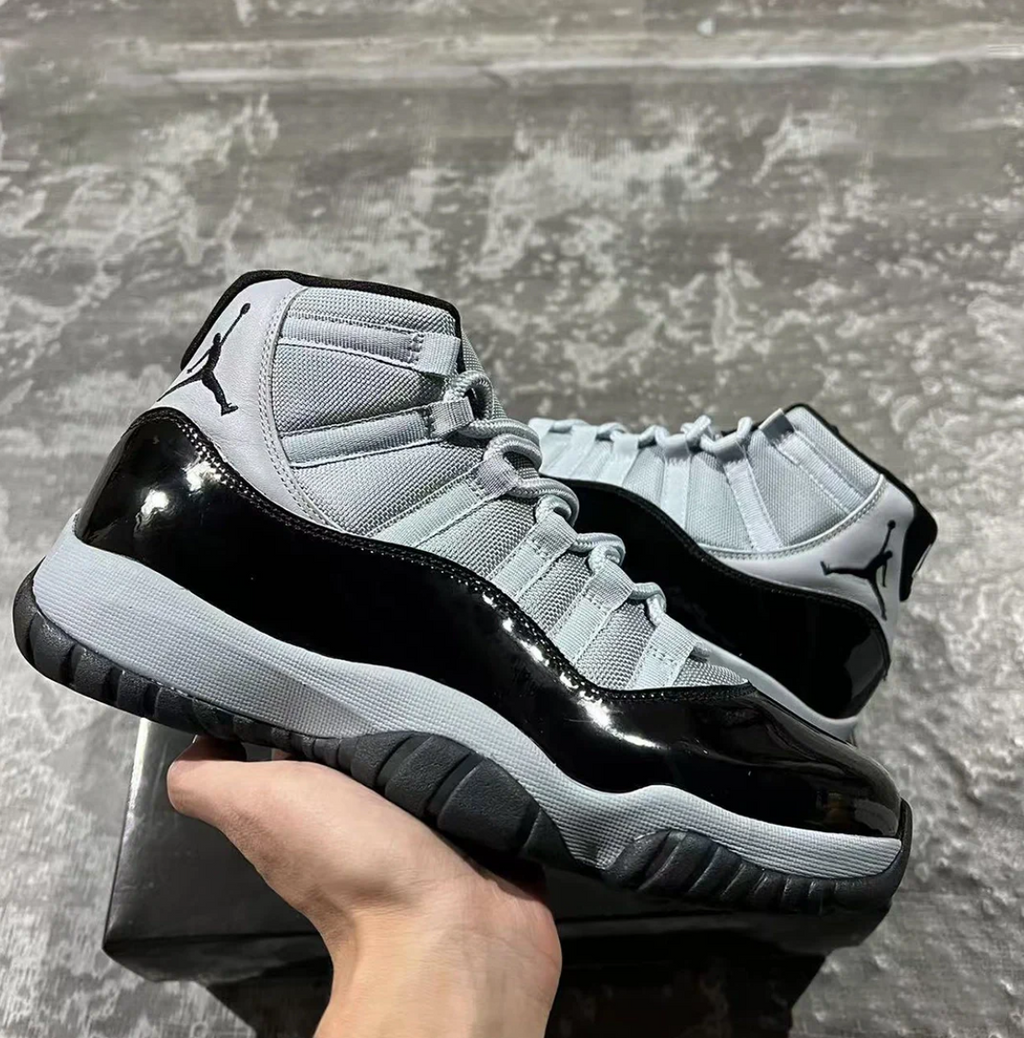 Air Jordan 11 Black Cool Grey Shoes Sneakers