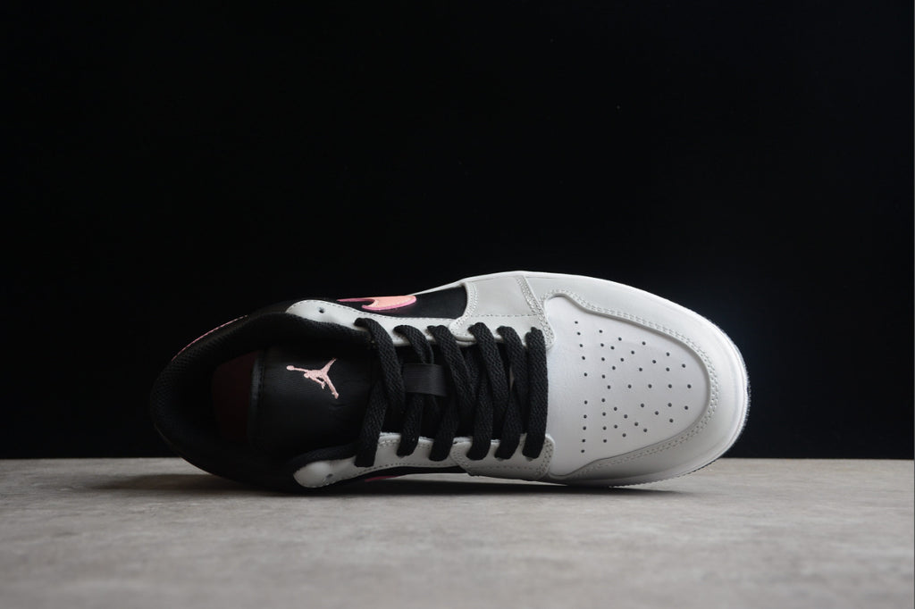 Air Jordan 1 Low Black Grey Pink