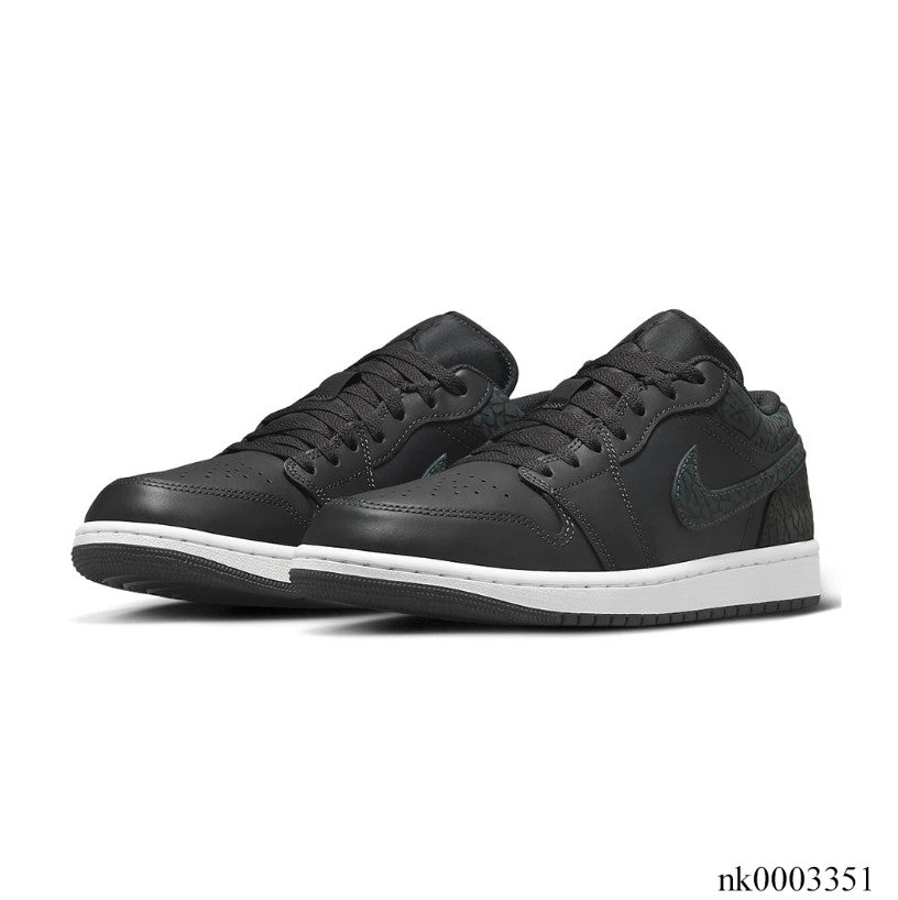 Air Jordan 1 Low SE Black Elephant Shoes Sneakers