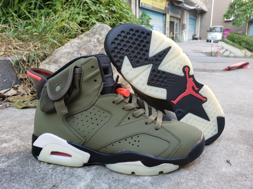 Travis Scott X Air Jordan 6 Retro 'Olive'