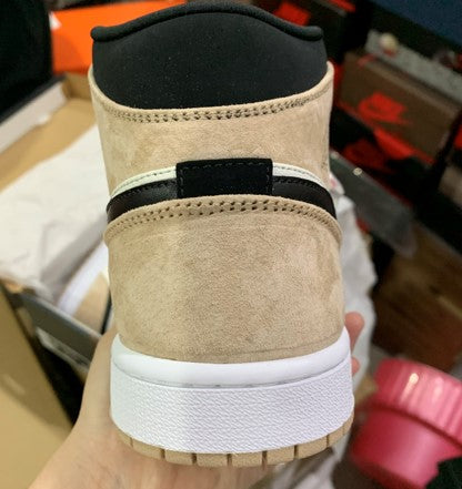 Air Jordan 1 Mid Barely Orange Milk Tea