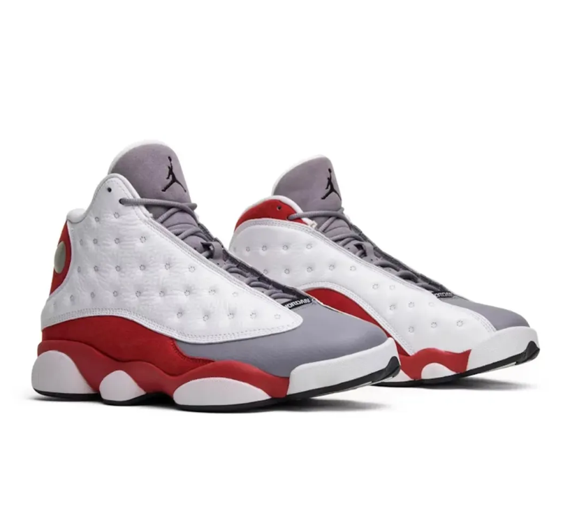 Air Jordan 13 Retro Grey Toe Shoes Sneakers