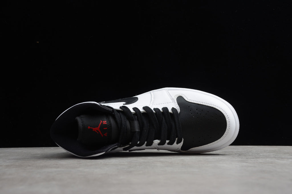 Air Jordan 1 Mid Reverse Black Toe