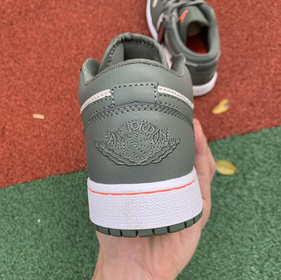 Air Jordan 1 Low Gray Green