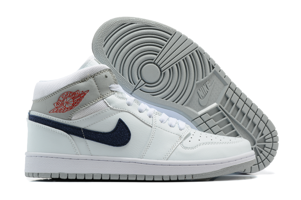 Air Jordan 1 Mid Paris White