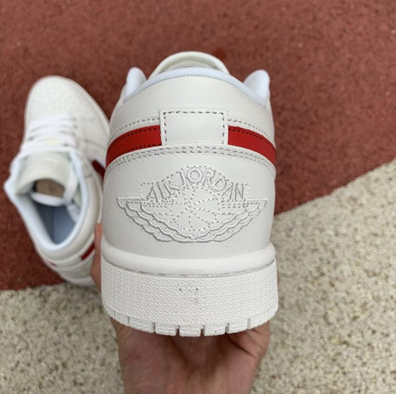 Air Jordan 1 Low White Red