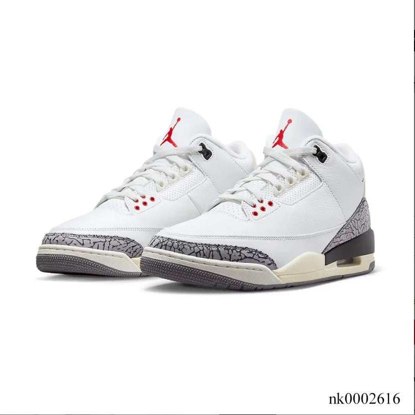 Air Jordan 3 Retro White Cement Reimagined Shoes Sneakers