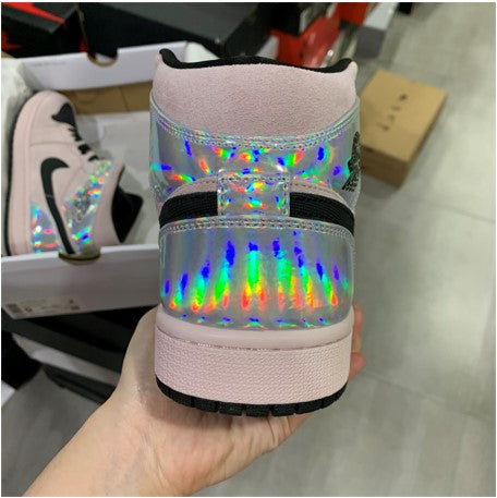 Air Jordan 1 Mid Powder Laser Middle