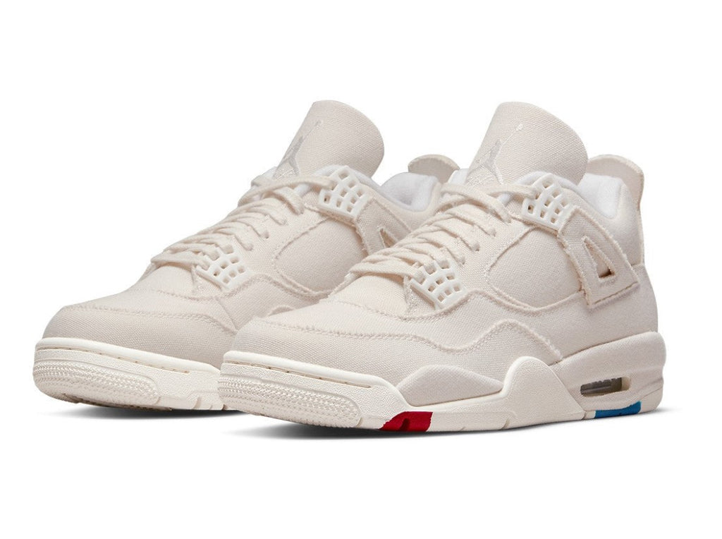 Air Jordan 4 Retro Blank Canvas Shoes Sneakers