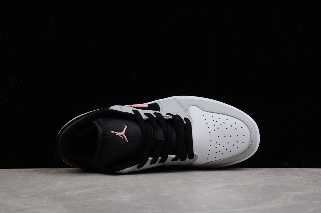 Air Jordan 1 Low Grey White Pink