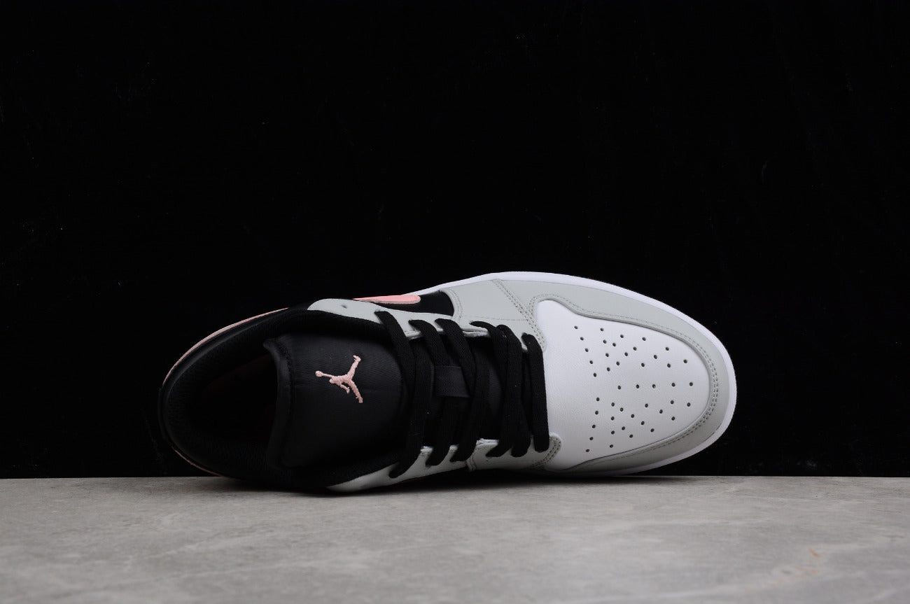 Air Jordan 1 Low Grey White Pink