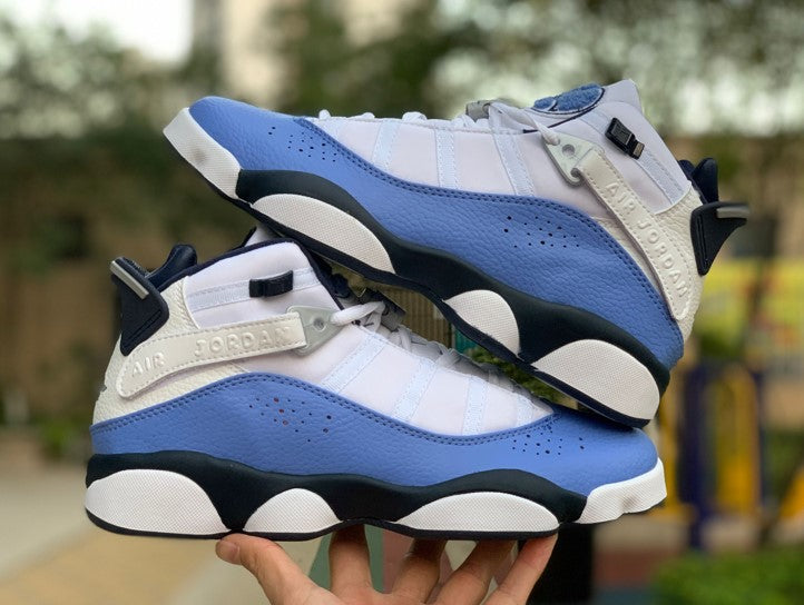 Air Jordan 6 Rings GS Crown Obsidian