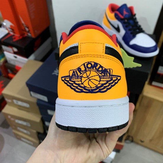Air Jordan 1 Low Blue Yellow