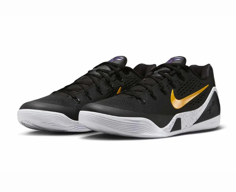 Kobe 9 Elite Low EM Protro Lakers Away Shoes Sneakers
