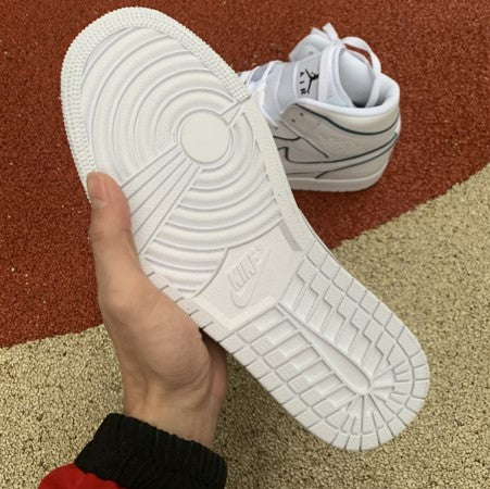 Air Jordan 1 Mid SE White Pink Yellow