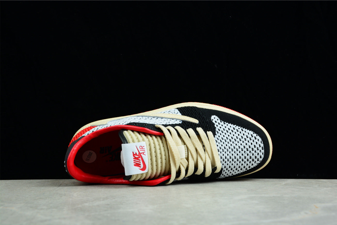 Air Jordan 1 Retro Low Flyknit Red