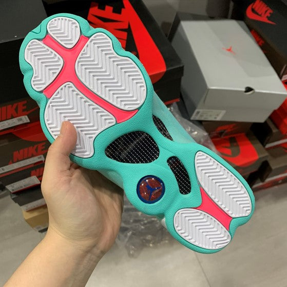Air Jordan 13 Aurora Green