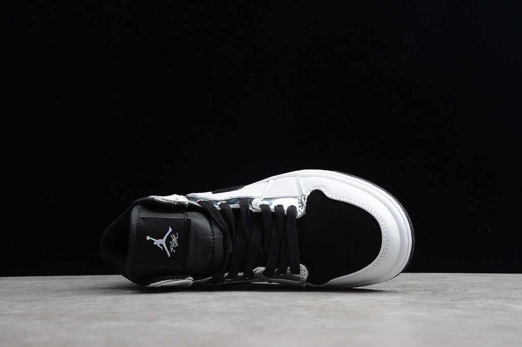Air Jordan 1 Mid Leonard White And Black