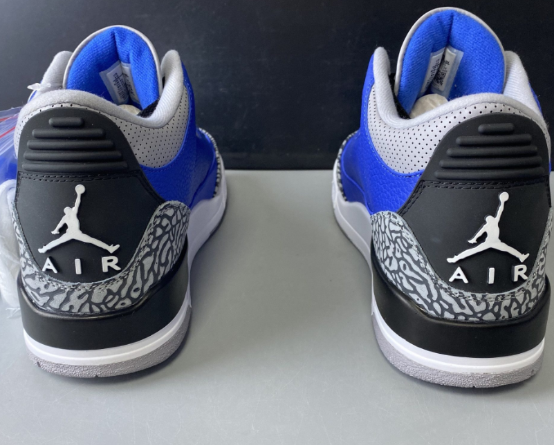 Air Jordan 3 Retro Varsity Royal Cement Shoes Sneakers