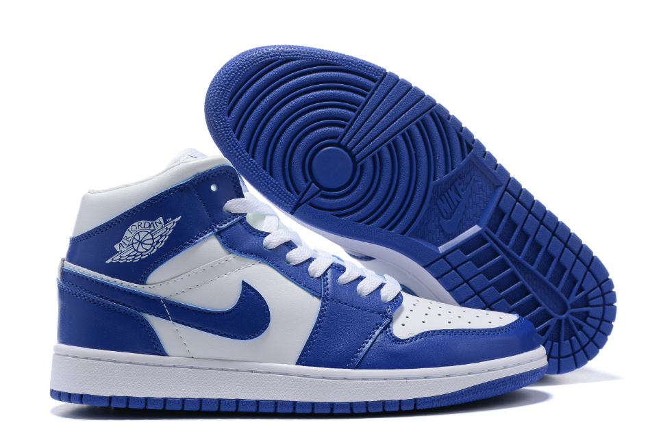 Air Jordan 1 Mid Storm Blue Kentucky