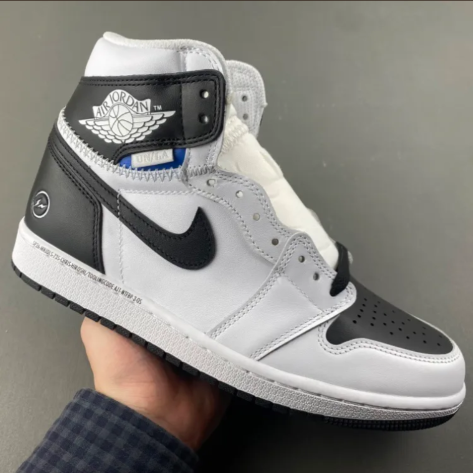 Fragment x Union LA x Air Jordan 1 High OG Black White Shoes Sneakers