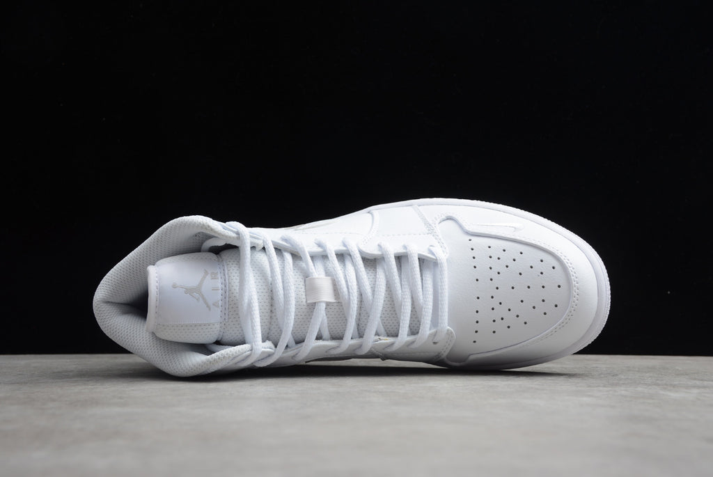Air Jordan 1 Mid White Lightning