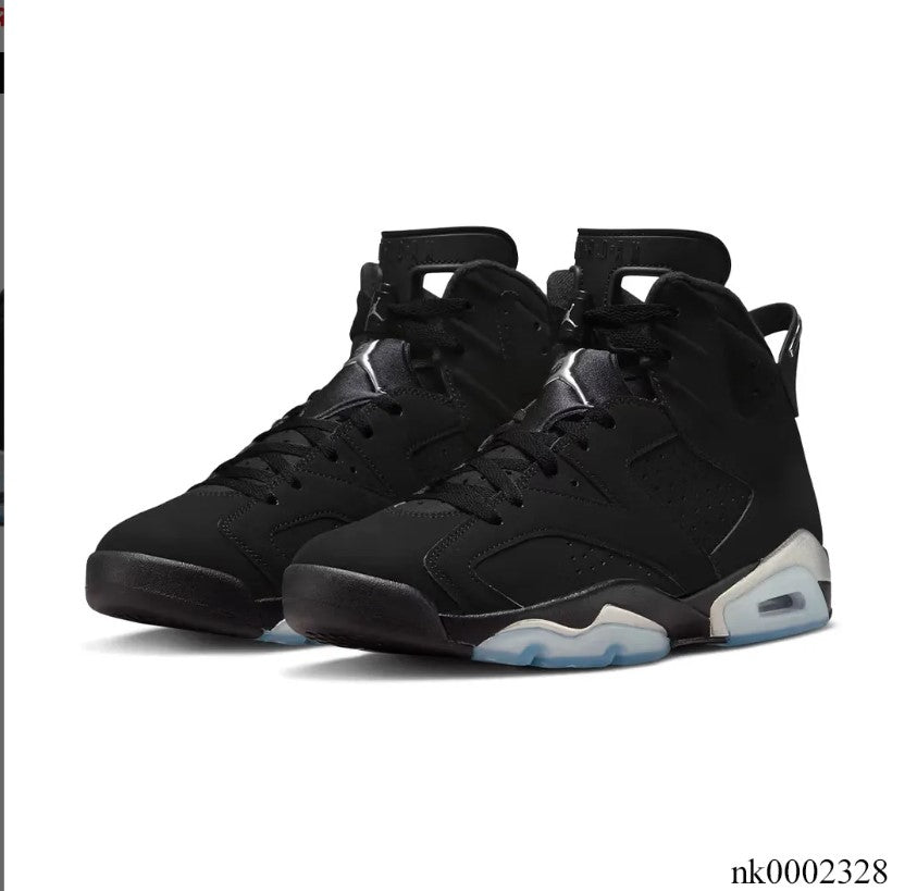 Air Jordan 6 Retro Metallic Silver Shoes Sneakers