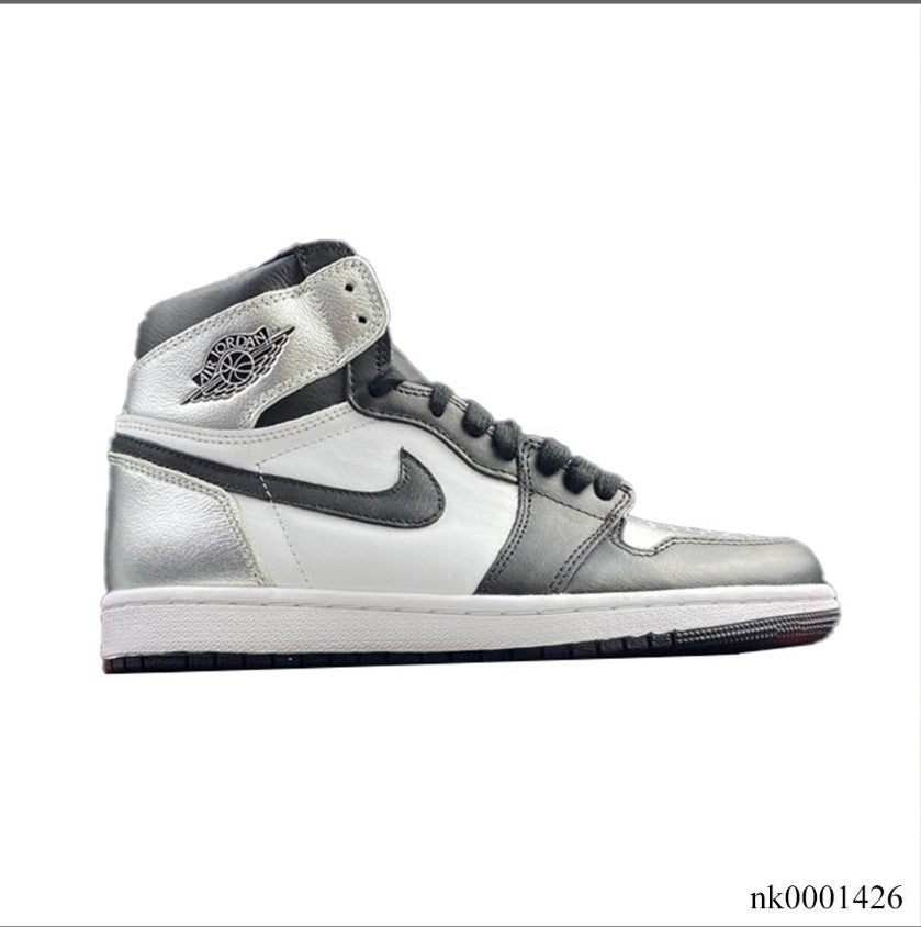 Air Jordan 1 High OG WMNS Silver Toe Shoes Sneakers