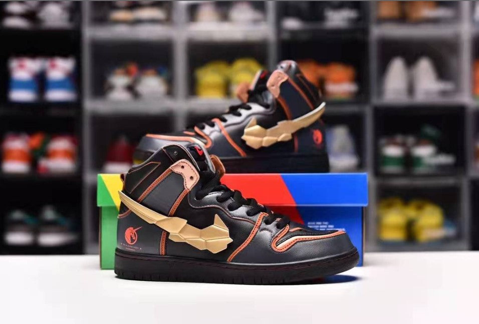 Nike SB Dunk High Project Unicorn – Banshee Norn x Gundam Shoes Sneakers
