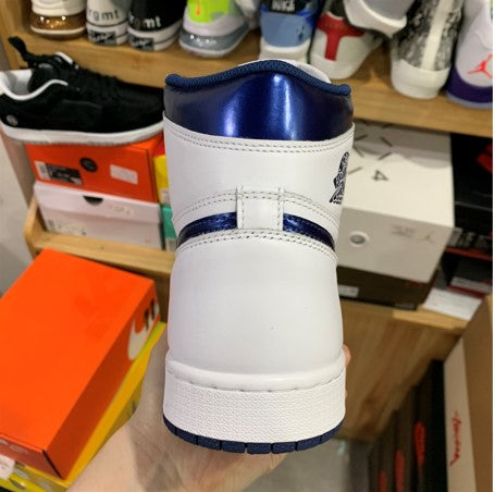 Air Jordan 1 Metallic Navy
