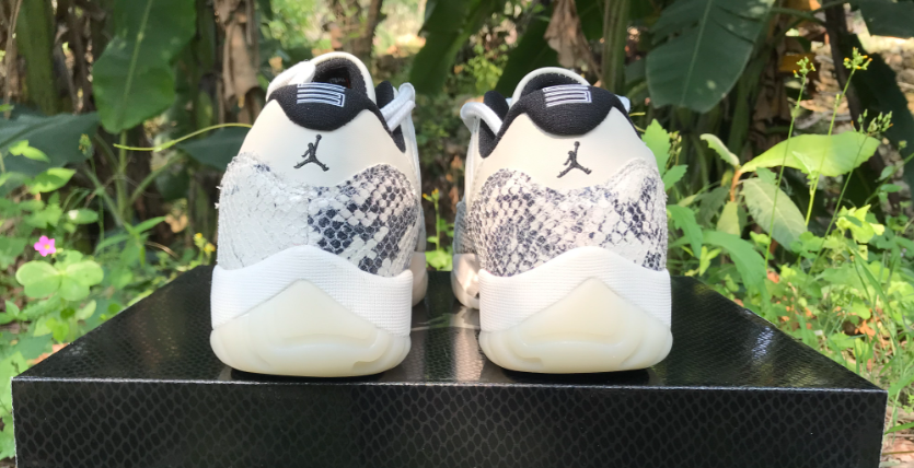 Air Jordan 11 Gray Snake Pattern