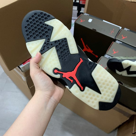 Air Jordan 6 x Travis Scott Army Green