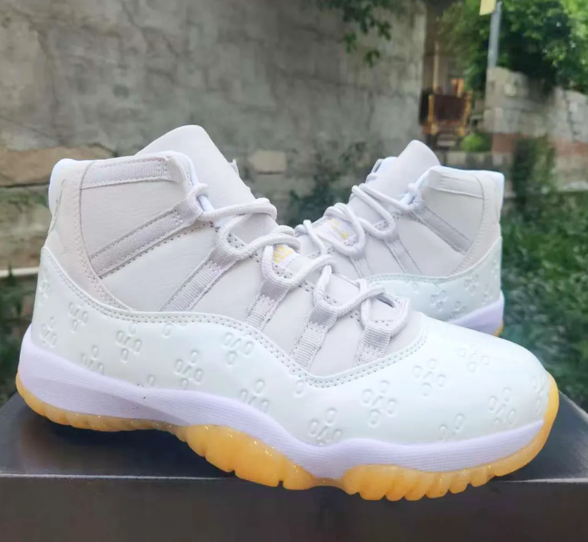 Drake x AJ 11 OVO Monogram White Sample Shoes Sneaker