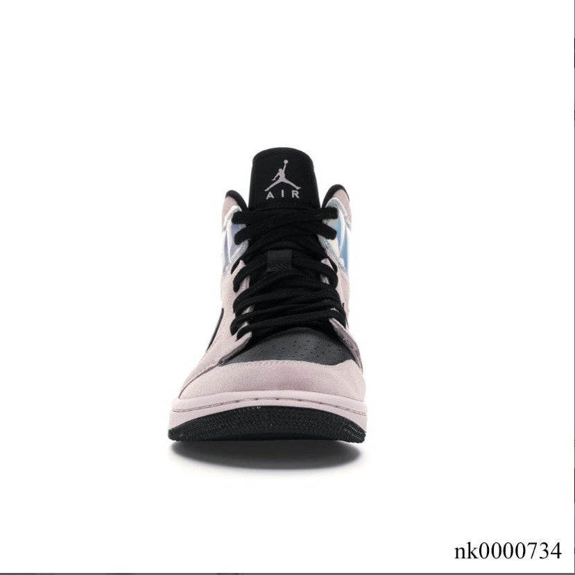 Air Jordan 1 Mid Dirty Powder Iridescent (W) Shoes Sneakers