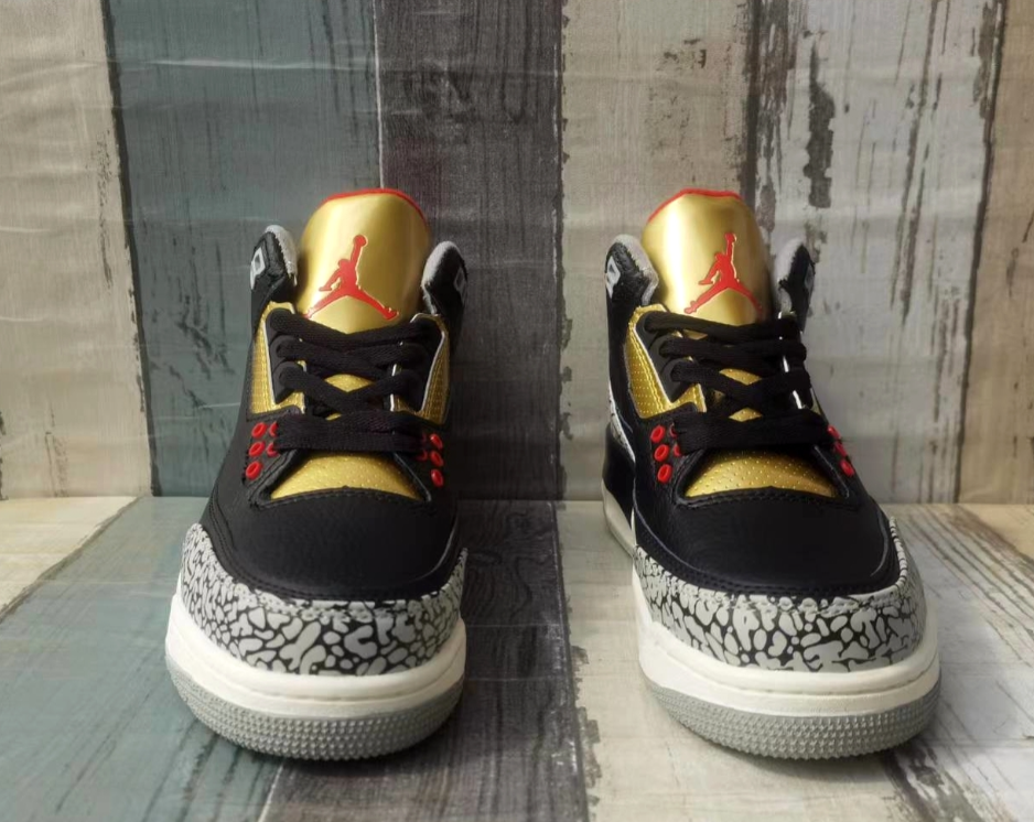 Air Jordan 3 WMNS Black Gold