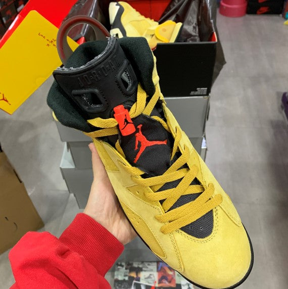 Air Jordan 6 x Travis Scott Light Yellow