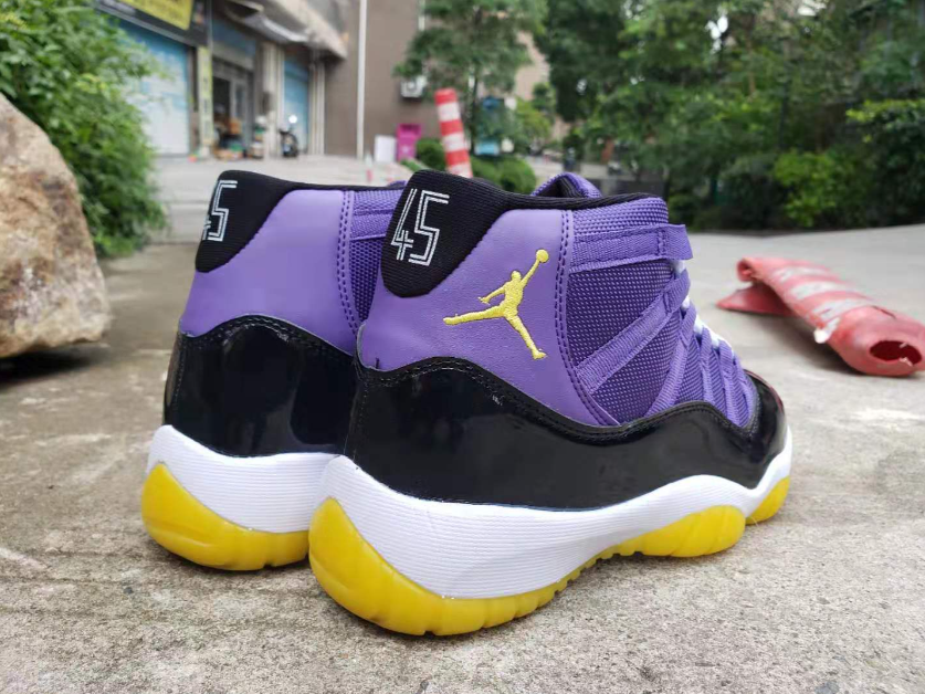 Air Jordan 11 Concord Lakers