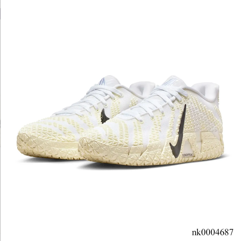 Ja 3 White Coconut Milk Shoes Sneakers