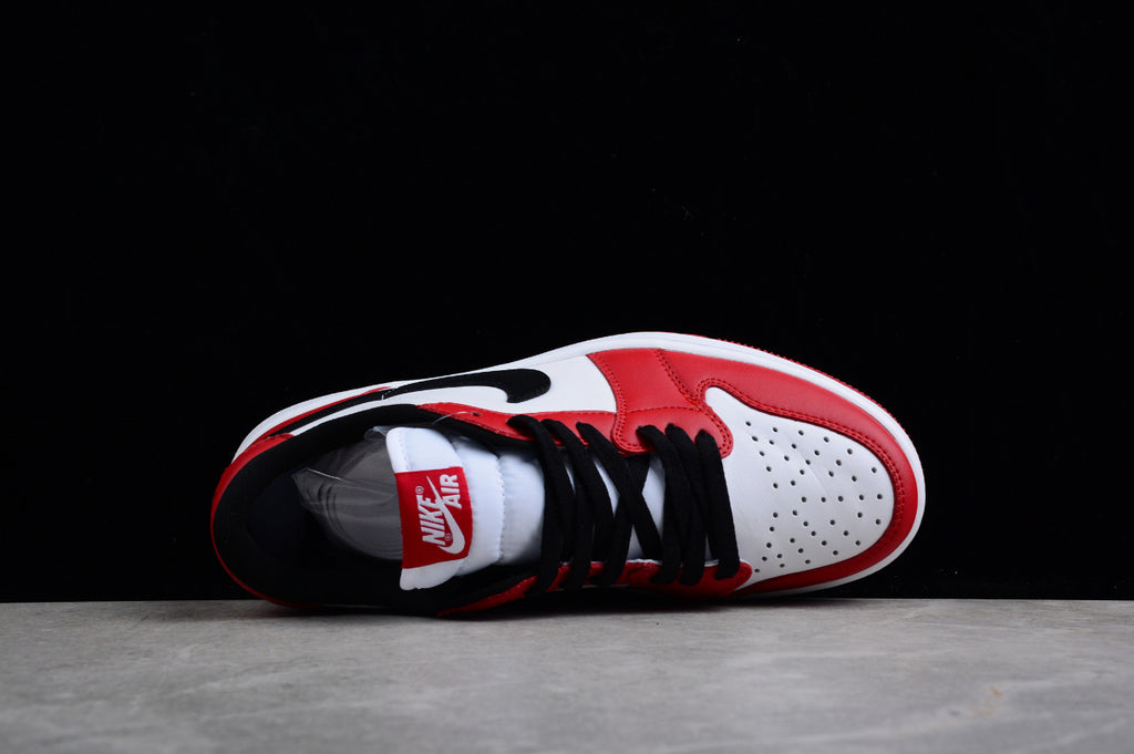 Air Jordan 1 Low White Black Red