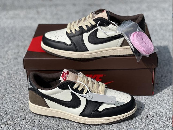 Travis Scott x Air Jordan 1 Low OG SP Dark Mocha Shoes Sneakers