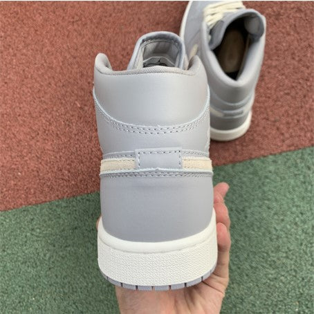 Air Jordan 1 Mid Little Earl Haze Gray Purple
