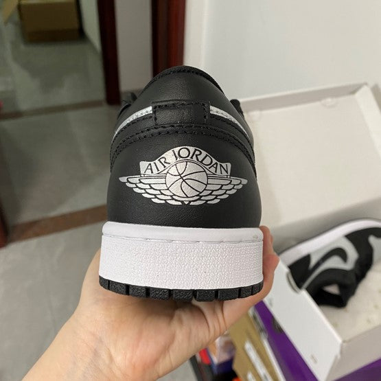 Air Jordan 1 Low Joe 1 Black Silver
