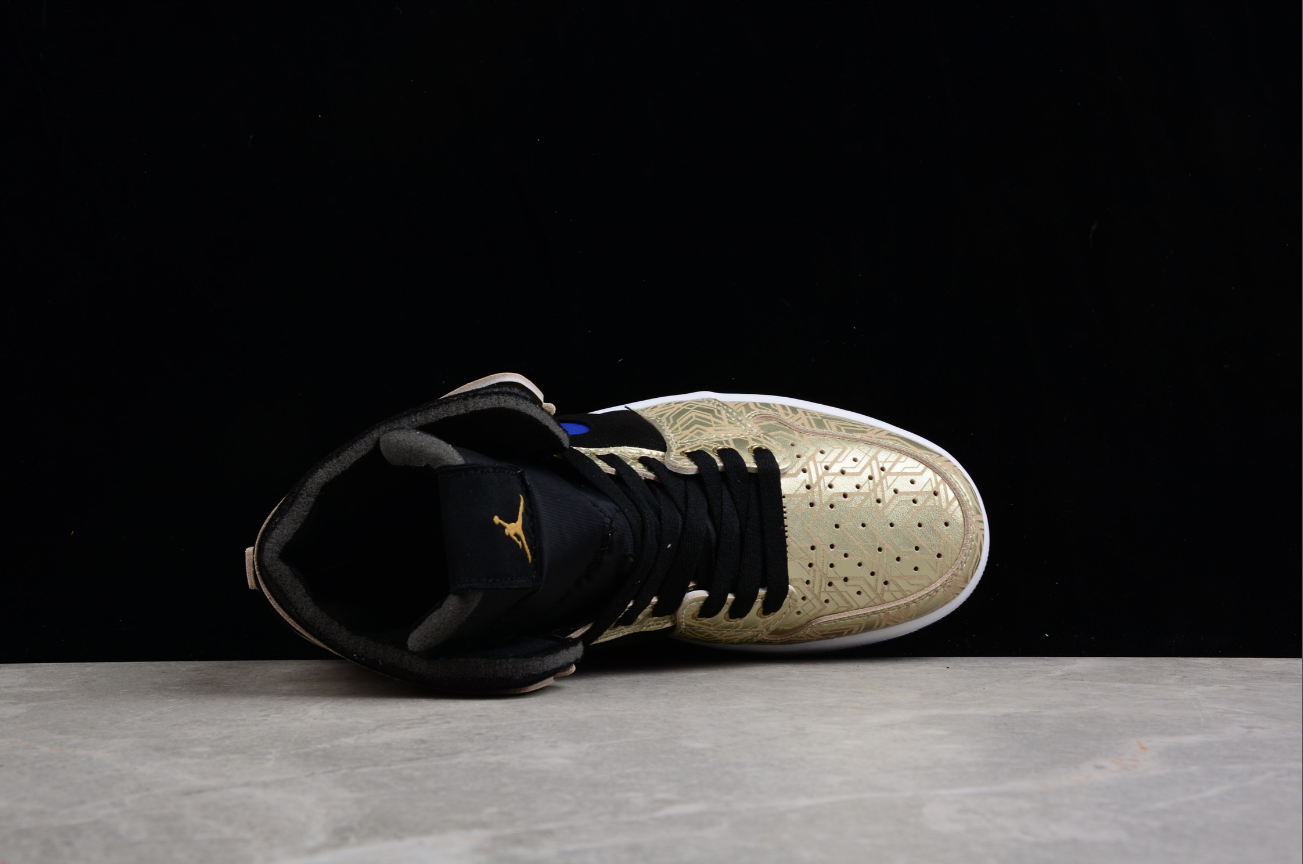 Air Jordan 1 High Zoom Air Comfort 'Gold Laser'