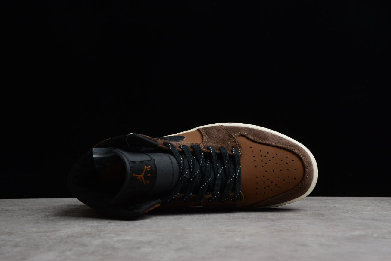 Air Jordan 1 Mid Dark Chocolate