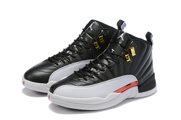 Air Jordan 12 Black Red Gold