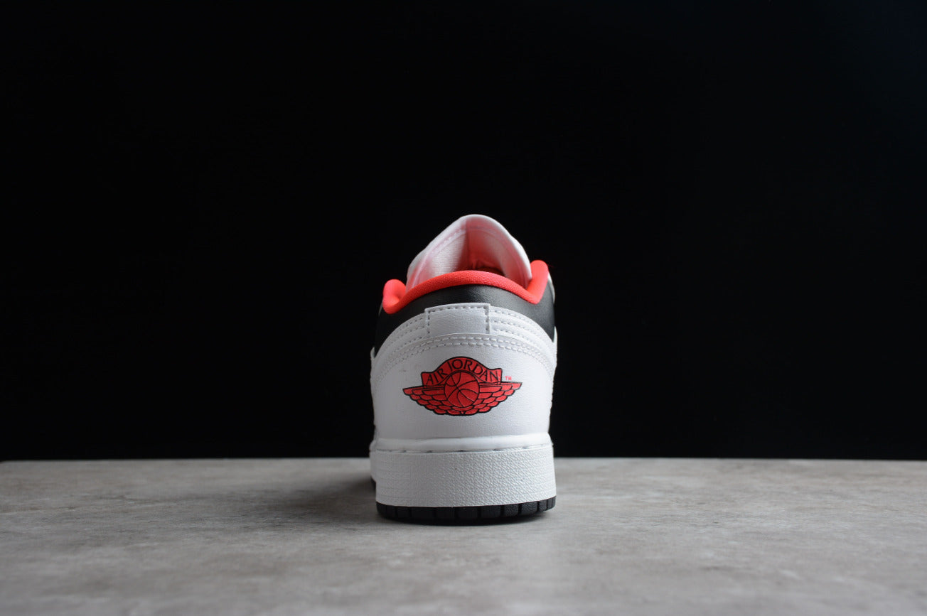 Air Jordan 1 Low Top White Red