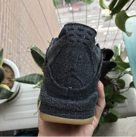 Air Jordan 4 Black Gray