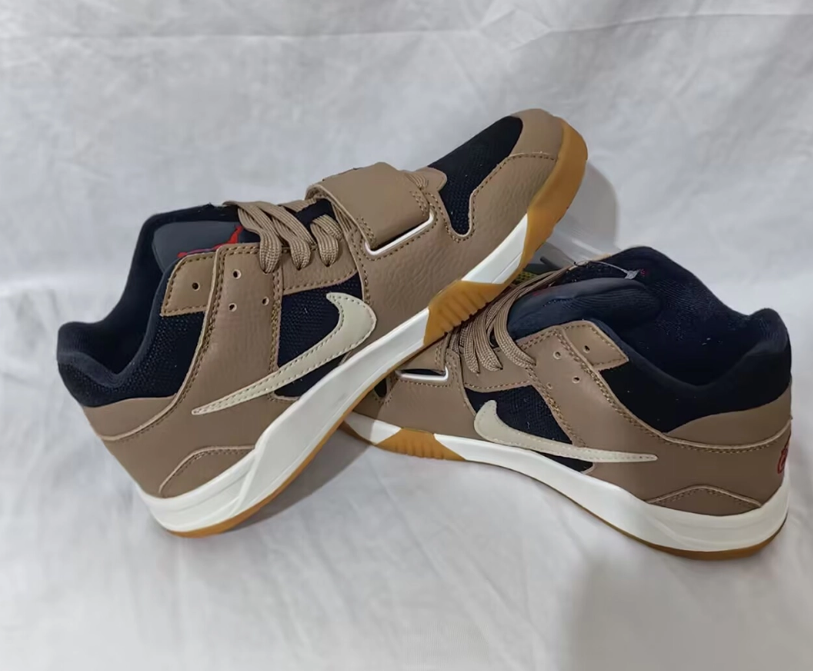 Travis Scott x Jumpman Jack Taupe Haze Shoes Sneakers