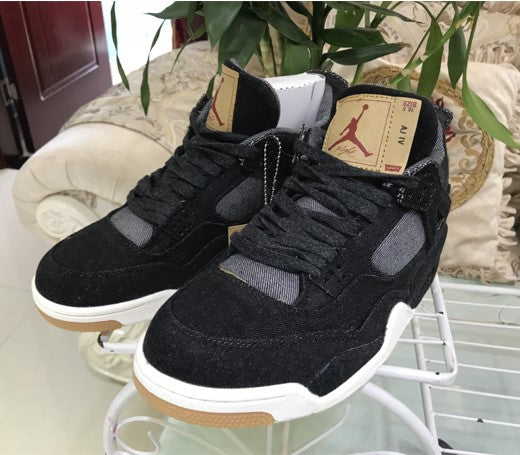 Air Jordan 4 Denim Black